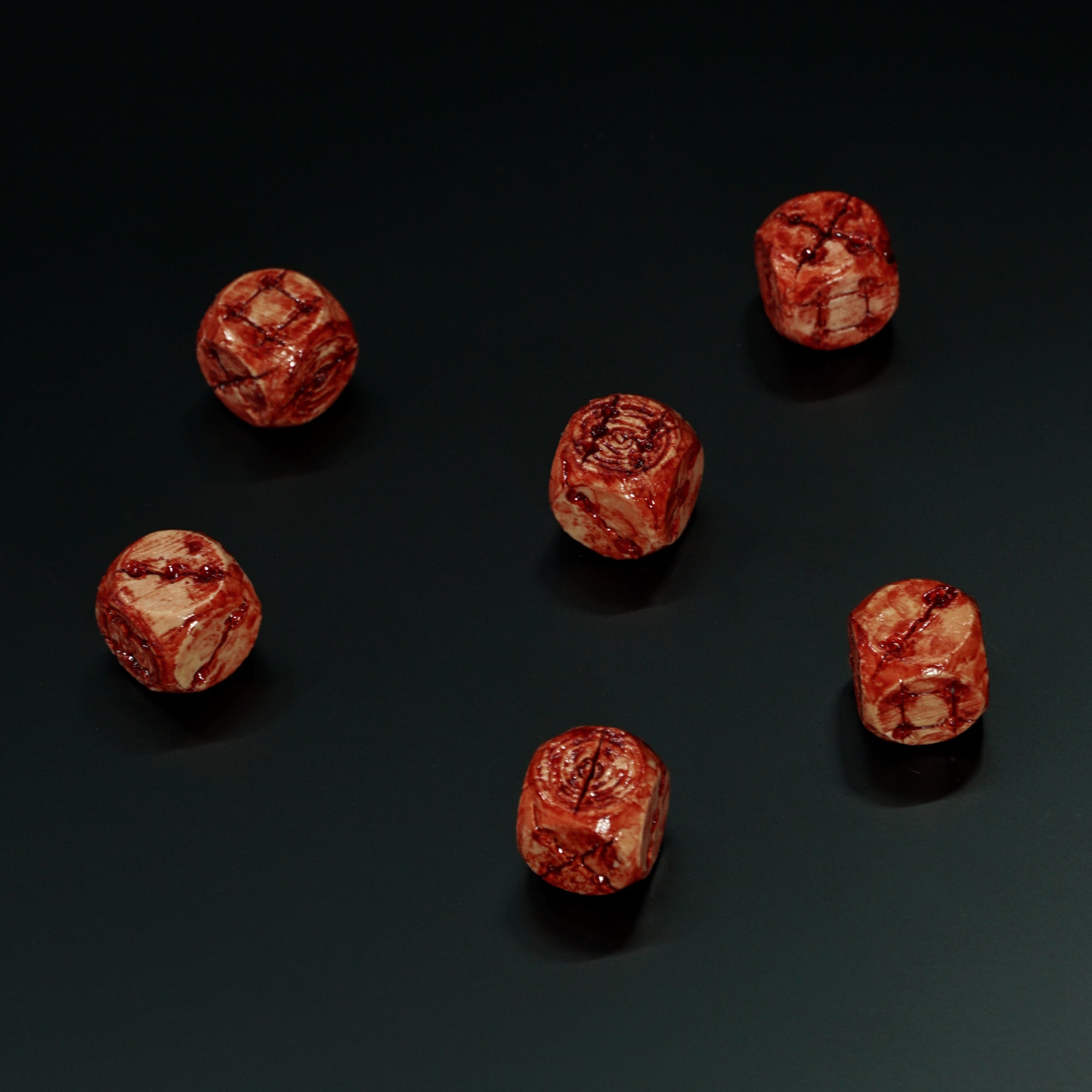 Necrohedral Bone Dice - Blud Magik
