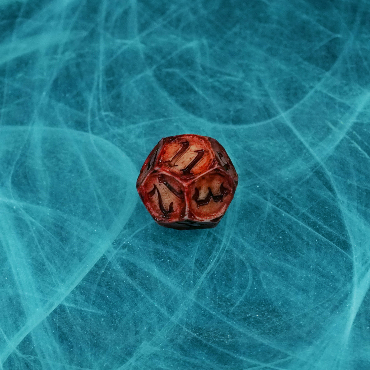 Necrohedral Bone Dice Full Set - Blud Magik
